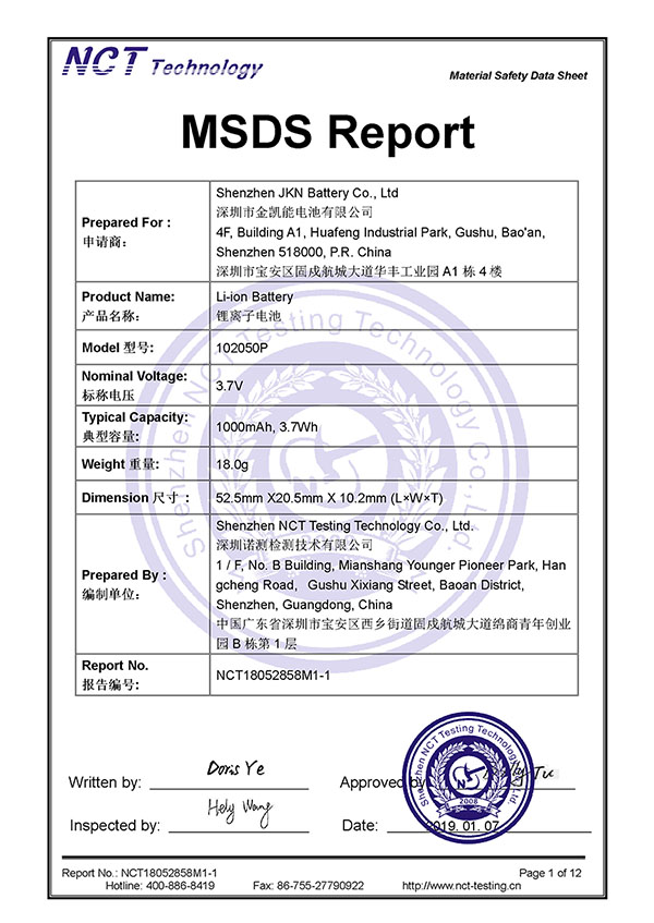 102050 MSDS