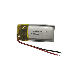 3.7V 401119-50mAh 藍(lán)牙耳機(jī)電池